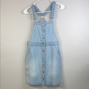 American Eagle Outfitters Denim Skirt Overalls Size XS #319